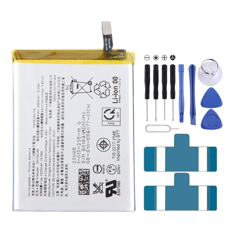 Sostituzione della batteria, For Sony Xperia 1 IV Mark4 SNYSCA6 5000mAh, For Sony Xperia Z5 Premium LIS1605ERPC 3430mAh Sostituzione della batteria, For Sony Xperia 1 IV Mark4 SNYSCA6 5000mAh, For Sony Xperia Z5 Premium LIS1605ERPC 3430mAh